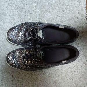 Glittered Keds × Kate Spade